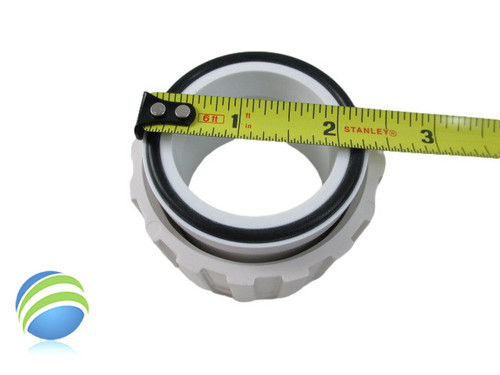 Hot Tub Spa 1 1/2" Slip X 1 1/2" Pump Union with O-Ring