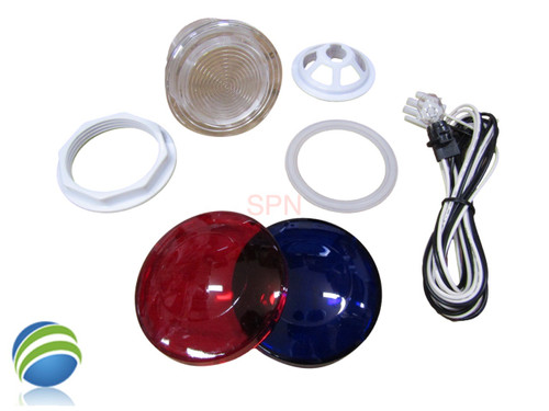 Spa Hot Tub Light Lense 3 1/4" Face Replacement Part Lens 2 1/2" Hole Bulb Wire Spa Hot Tub Light Lense 3 1/4" Face Replacement Part Lens 2 1/2" Hole Bulb Wire