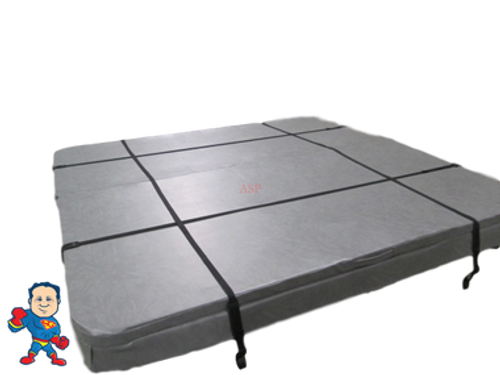 2X Hot Tub Cover Wind Strap Kit Secure Nexus Spa Lock Hurricane Video How To