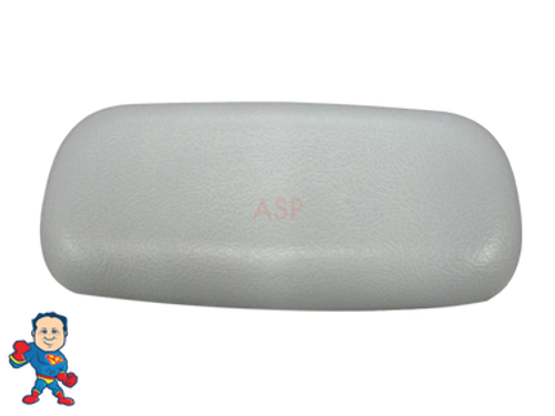 Gray Neck Pillow, 9 1/2" x 4 1/4",  3-3/4" Tabs, Infinity, Raindance, Four Winds, Premier, Serenity, Dimension One Gray Neck Pillow, 9 1/2" x 4 1/4",  3-3/4" Tabs, Infinity, Raindance, Four Winds, Premier, Serenity, Dimension One