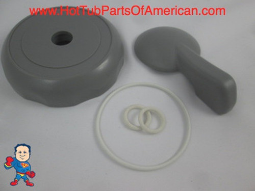 Diverter Valve 4" Kit Sundance® or Sweetwater Spa O-Rings Cap Handle Hot Tub Diverter Valve 4" Kit Sundance® or Sweetwater Spa O-Rings Cap Handle Hot Tub