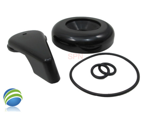 Diverter Valve Spa 3 5/8" Black Hot Tub O-Rings Cap Handle CMP Diverter Valve Spa 3 5/8" Black Hot Tub O-Rings Cap Handle CMP