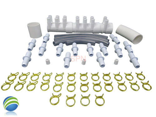 Manifold Hot Tub Spa Dead End (14) 3/4" Outlets with Coupler Kit Video How To Manifold Hot Tub Spa Dead End (14) 3/4" Outlets with Coupler Kit Video How To