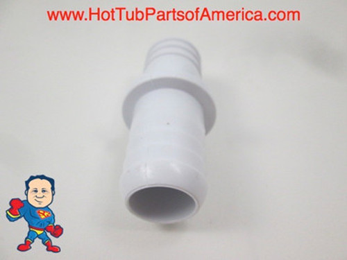 Spa Hot Tub Part 3/4" Barb Repair Coupler for 1" OD , 3/4" ID Clear Pipe Video Spa Hot Tub Part 3/4" Barb Repair Coupler for 1" OD , 3/4" ID Clear Pipe Video