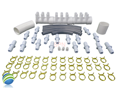 Manifold Hot Tub Spa Dead End (18) 3/4" Outlets with Coupler Kit Video How To Manifold Hot Tub Spa Dead End (18) 3/4" Outlets with Coupler Kit Video How To