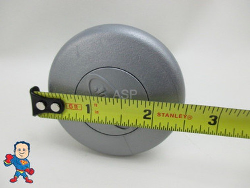 JACUZZI® Spa Hot Tub Silver  Air Venturi Button 2 3/8" J Series Premium