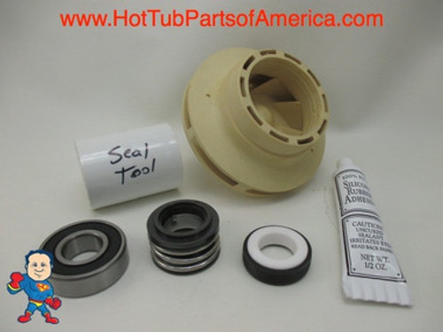 Watkins Vendor 3536 1431701-03 Impeller, Bearing & Seal Kit LX 48 FRAME 1HP Hotspring