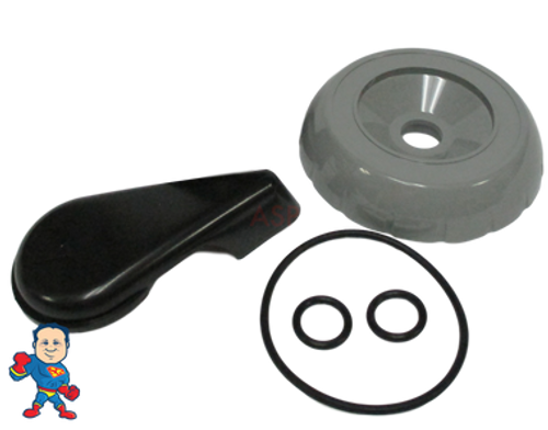 Master Spa Hot Tub Diverter Handle, Cap & O-Ring Kit 1999-2003 Down East