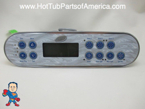 Balboa Spa Hot Tub Topside 12 Button ML900 Molex Plug Style with La Spa Overlay
Note: This topside can be used with other overlays that we offer in our store.. Balboa Spa Hot Tub Topside 12 Button ML900 Molex Plug Style with La Spa Overlay
Note: This topside can be used with other overlays that we offer in our store..