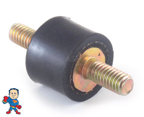 Jacuzzi, Sundance, Pump Motor Base Assembly, Rubber, Vibration Dampener, 3/4"Thick, 5/16"Threads Jacuzzi, Sundance, Pump Motor Base Assembly, Rubber, Vibration Dampener, 3/4"Thick, 5/16"Threads