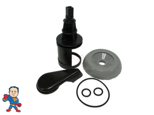 Master Spa Hot Tub Diverter Handle, Cap, Stem & O-Ring Kit 1999-2003 Down East Master Spa Hot Tub Diverter Handle, Cap, Stem & O-Ring Kit 1999-2003 Down East