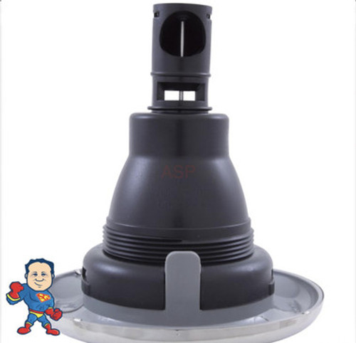 Jet Internal, Rising Dragon, Quantum, 5" face diameter, Directional, Stainless Steel, Black, Threaded Jet Internal, Rising Dragon, Quantum, 5" face diameter, Directional, Stainless Steel, Black, Threaded