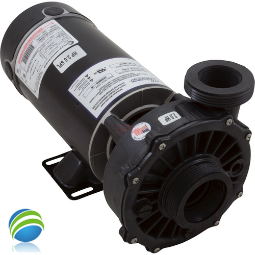 Hi-Flo, Pump, Waterway, 2.0hp, 230v, 2-Speed, 48 frame, 2" X  2"