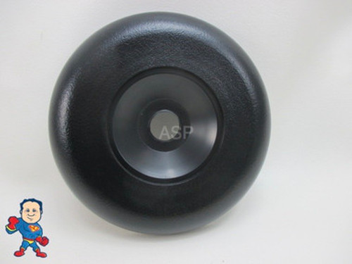 Dynasty Spa Hot Tub Diverter Cap 5" Wide Black Buttress Style Dynasty Spa Hot Tub Diverter Cap 5" Wide Black Buttress Style
