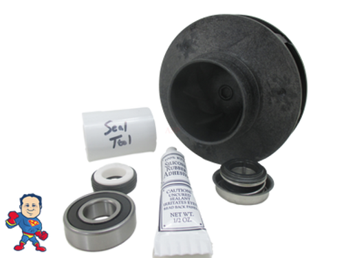 Waterway Executive 4HP Impeller 1000 Seal & (2) Bearing Pump Wet End Hot Tub Spa How To Video Waterway Executive 4HP Impeller 1000 Seal & (2) Bearing Pump Wet End Hot Tub Spa How To Video