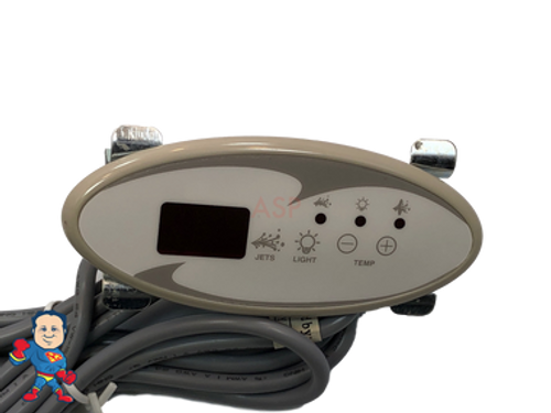 Topside Hotspring Solana Watkins 71898 4 Button Oval Topside Hotspring Solana Watkins 71898 4 Button Oval