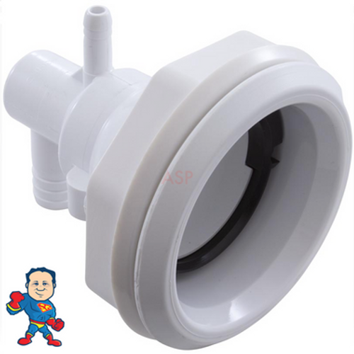 Jet Body, Waterway, Power Storm, Fits 5" Face Diameter Snap In Style Jets, 3/4" Barb Water, 3/8" Barb Air Jet Body, Waterway, Power Storm, Fits 5" Face Diameter Snap In Style Jets, 3/4" Barb Water, 3/8" Barb Air