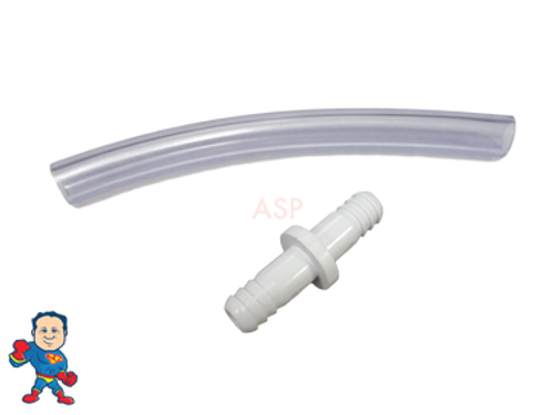 Connection Kit,  3/8" Tubing, 1/2" OD,  6" length for Air Systems or Jet Body Air Connections Connection Kit,  3/8" Tubing, 1/2" OD,  6" length for Air Systems or Jet Body Air Connections
