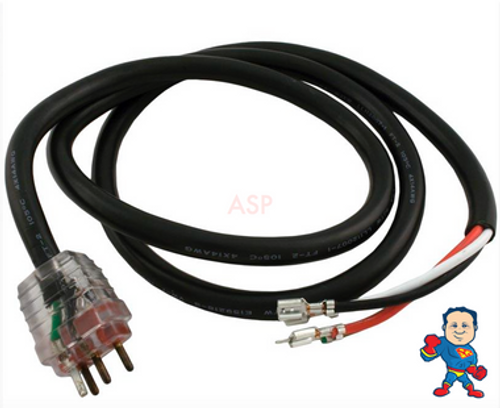 J&J Molded, Cable , Pump, 2 Speed, Molded, Clear, Lighted, 115V or 230V, 15Amp J&J Molded, Cable , Pump, 2 Speed, Molded, Clear, Lighted, 115V or 230V, 15Amp