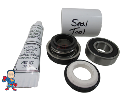 Swim 56 Seal Spa Hot Tub Pump Wet End Seal Bearing Kit fits Guangdong LX Pumps Swim 56 Seal Spa Hot Tub Pump Wet End Seal Bearing Kit fits Guangdong LX Pumps