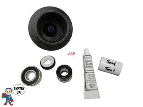 Viper 3.0HP Impeller, (1) Bearing & Seal Kit, Waterway, Pump 2 1/2" x 2 1/2" Wet End Viper 3.0HP Impeller, (1) Bearing & Seal Kit, Waterway, Pump 2 1/2" x 2 1/2" Wet End