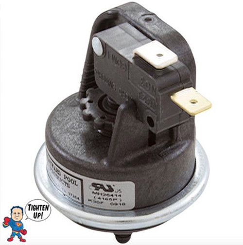 Water Pressure Switch, Hayward, HeatPro, Flow Switch, Pool Heater, HP20654T, HP21104TC, HP21404T, HP21124T Water Pressure Switch, Hayward, HeatPro, Flow Switch, Pool Heater, HP20654T, HP21104TC, HP21404T, HP21124T
