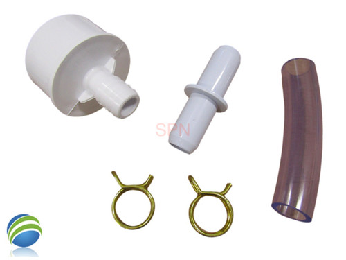Barb Adapter, 3/4" Barb x 2" Spigot to 3/4" x 3/4" Barb Kit, Fits 2" Slip Water Manifolds Barb Adapter, 3/4" Barb x 2" Spigot to 3/4" x 3/4" Barb Kit, Fits 2" Slip Water Manifolds