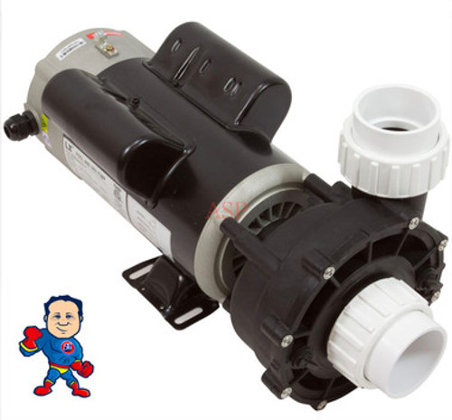 Spa Hot Tub 48Fr Lingxiao LX Pump 2" X 2" 2.0HP 2 Speed 230V WUA LP