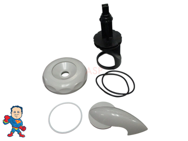 Marquis Gray Diverter 3 3/4" Selector Handle, Threaded Cap, Gate & O-Ring Kit