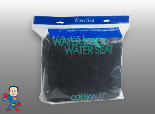 Booster Seat, Pillow, Covervalet, Waterbrick Seat Cushion, Black