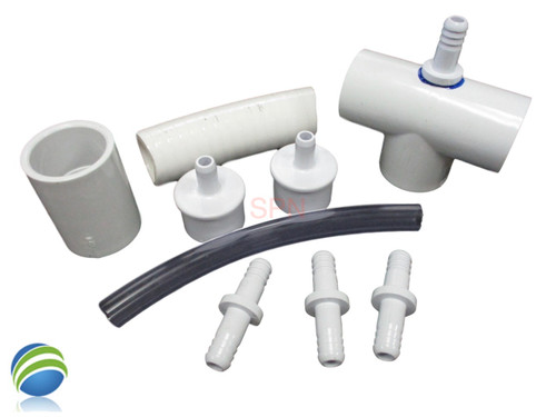 4 Way Tee Fitting for Watkins Hotspring  1" x 3/8" Barb X 3/8" Barb X 3/8" Barb Kit 4 Way Tee Fitting for Watkins Hotspring  1" x 3/8" Barb X 3/8" Barb X 3/8" Barb Kit