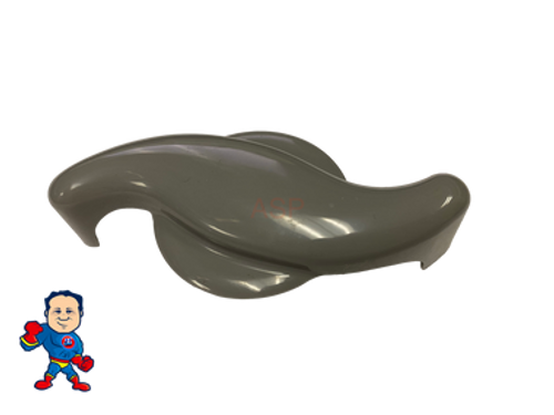 Jacuzzi Premium J-200 Spa Hot Tub Diverter Silver S Handle 4 5/16" Long  2 1/8" Wide and Cap 3 11/16" Wide Graphite & O-Ring Kit Jacuzzi Premium J-200 Spa Hot Tub Diverter Silver S Handle 4 5/16" Long  2 1/8" Wide and Cap 3 11/16" Wide Graphite & O-Ring Kit