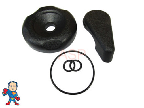 Waterway Buttress, Diverter Kit, O-ring Handle & Cap 3 5/8" Wide Black Textured 5 Scallop Video Waterway Buttress, Diverter Kit, O-ring Handle & Cap 3 5/8" Wide Black Textured 5 Scallop Video