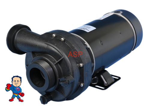 6500-265, Complete Pump, Sundance, Jacuzzi , 45 degree , 2.0HP called 3.6HP, 230v, 2-spd, 48 frame, 2", 1 or 2 speed, 8.6 and 3.4A... 
NOTE: THIS PUMP WILL NOT FIT ANY OTHER APPLICATION EXCEPT JACUZZI OR SUNDANCE HOT TUBS WITH 45% DEGREE WET ENDS... DO NOT ORDER FOR ANY OTHER APPLICATIONS.... 6500-265, Complete Pump, Sundance, Jacuzzi , 45 degree , 2.0HP called 3.6HP, 230v, 2-spd, 48 frame, 2", 1 or 2 speed, 8.6 and 3.4A... 
NOTE: THIS PUMP WILL NOT FIT ANY OTHER APPLICATION EXCEPT JACUZZI OR SUNDANCE HOT TUBS WITH 45% DEGREE WET ENDS... DO NOT ORDER FOR ANY OTHER APPLICATIONS....