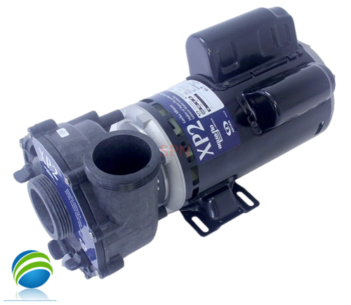 Complete Pump, Watkins, XP2, 2.5HP, 230v, 2-spd, 48frame, 2", 1 or 2 speed 10.7A
The Suction and Pressure Sides measures about 3" Edge to Edge..