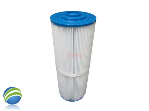 Filter Cartridge, 13-5/16" Tall X 4-15/16" Wide,Closed Top, 2-1/8" Hole, 25 sq ft, South Pacific Spas, Sunrise Spas, Tranquility Spas Filter Cartridge, 13-5/16" Tall X 4-15/16" Wide,Closed Top, 2-1/8" Hole, 25 sq ft, South Pacific Spas, Sunrise Spas, Tranquility Spas