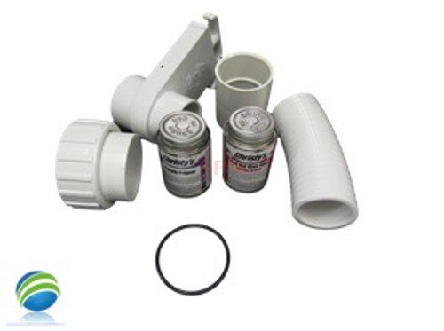 Hot Tub 2" Pump Union Slice To Glue Plumbing Connect Kit