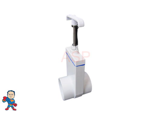 Hoss Gate Slice  Valve, Unibody,  2" Slip x 2" Slip
This is a slice valve that has fittings on both sides that will receive a 2 3/8" OD fitting or pipe. Hoss Gate Slice  Valve, Unibody,  2" Slip x 2" Slip
This is a slice valve that has fittings on both sides that will receive a 2 3/8" OD fitting or pipe.