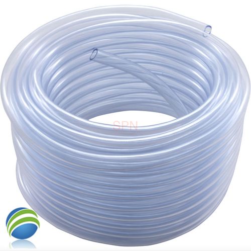Air or Water Tubing, Vinyl, 1/4"id x 3/8"od, 100ft Roll Air or Water Tubing, Vinyl, 1/4"id x 3/8"od, 100ft Roll
