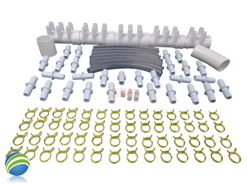 Manifold Hot Tub Spa Dead End (28) 3/4" Outlets with Coupler Kit Video How To Manifold Hot Tub Spa Dead End (28) 3/4" Outlets with Coupler Kit Video How To