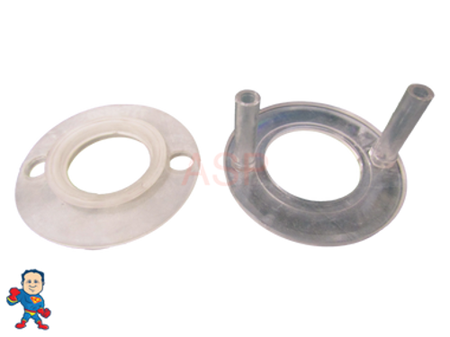 Dynasty Spa Hot Tub Air Control LED Bezel and Gasket Dynasty Spa Hot Tub Air Control LED Bezel and Gasket