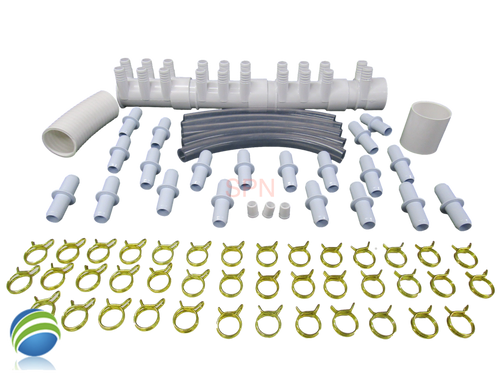 Manifold Hot Tub Spa Dead End (20) 3/4" Outlets with Coupler Kit Video How To Manifold Hot Tub Spa Dead End (20) 3/4" Outlets with Coupler Kit Video How To