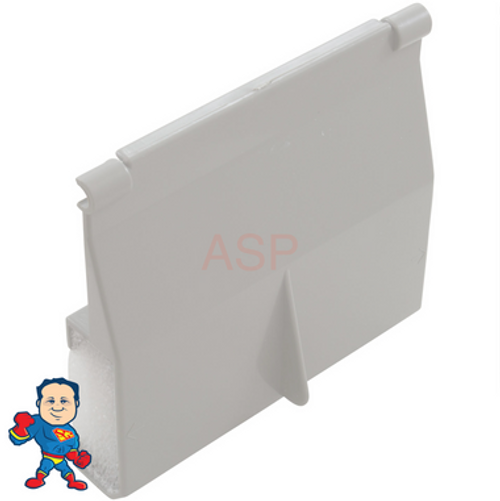 Weir, Waterway, Spam SkimFilter, White, with Foam Insert Weir, Waterway, Spam SkimFilter, White, with Foam Insert
