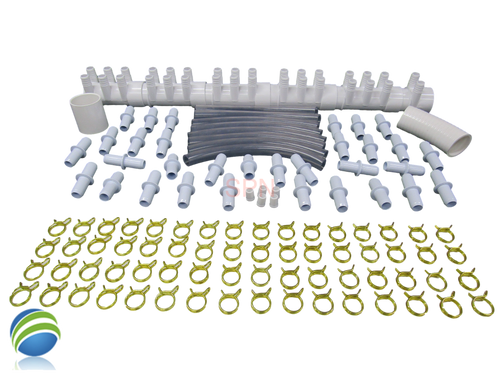 Manifold Hot Tub Spa Dead End (32) 3/4" Outlets with Coupler Kit Video How To Manifold Hot Tub Spa Dead End (32) 3/4" Outlets with Coupler Kit Video How To