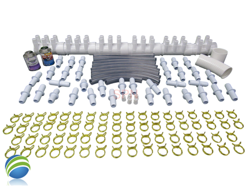 Manifold Hot Tub Spa Dead End (34) 3/4" Outlets with Coupler Glue Kit Video How To Manifold Hot Tub Spa Dead End (34) 3/4" Outlets with Coupler Glue Kit Video How To