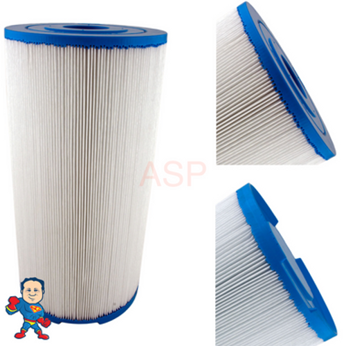 Sundance Spa, Cartridge, 65sqft, Castle Closed top, 2-1/16"Hole, 7-1/2" Wide, 14-3/4" Tall Sundance Spa, Cartridge, 65sqft, Castle Closed top, 2-1/16"Hole, 7-1/2" Wide, 14-3/4" Tall