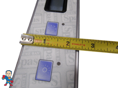 Balboa S2 Rectangle with Rounded Sides Keypad 52254