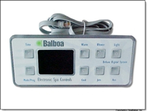 Balboa M Series Deluxe 8 Button Topside Control, 54218