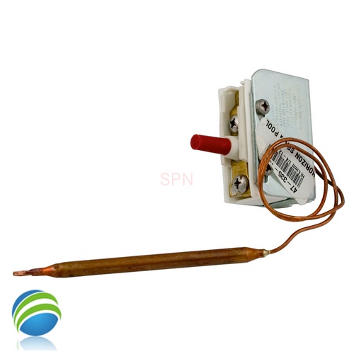 Hi-Limit, 1/4" dia, 12"Capillary, SPST, Screw Terminal, 25A Hi-Limit, 1/4" dia, 12"Capillary, SPST, Screw Terminal, 25A