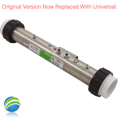 Hydro-Quip Universal 5.5 KW Flo-Thru Heater, 15" Original, Now Universal! Hydro-Quip Universal 5.5 KW Flo-Thru Heater, 15" Original, Now Universal!